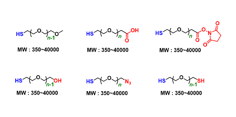 Thiol-PEG (MW: 350~40000)